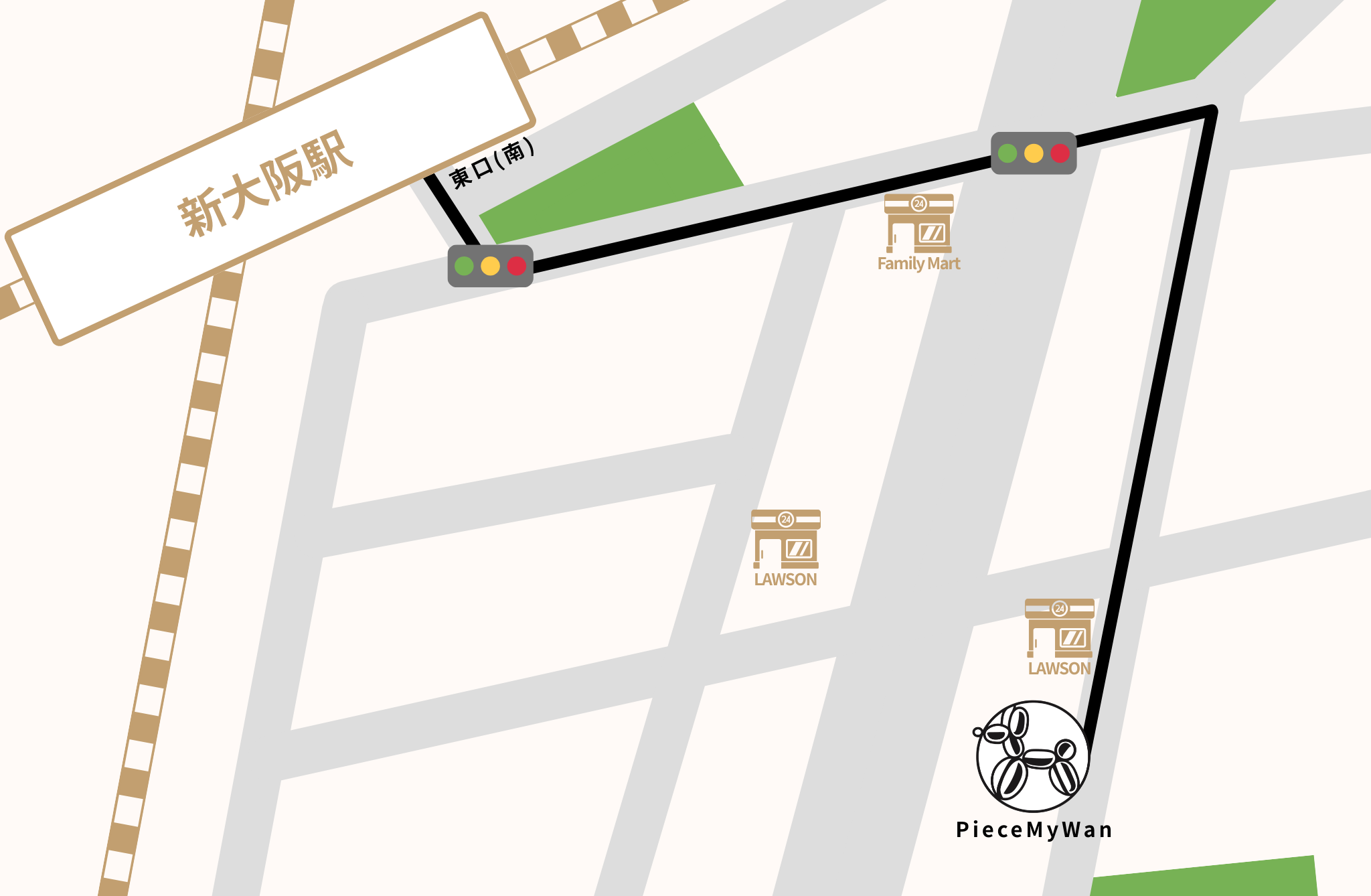 アクセスマップ